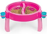 DOLU 3 in 1 Sand and Water Table Pink Outdoor Toys Drawing Desk view 2