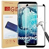 Galaxy S8 Screen Protector,Galaxy S8 Tempered Glass,Panycase [3D Curved] [Case-Friendly] Tempered Glass Screen Protector for Samsung Galaxy S8