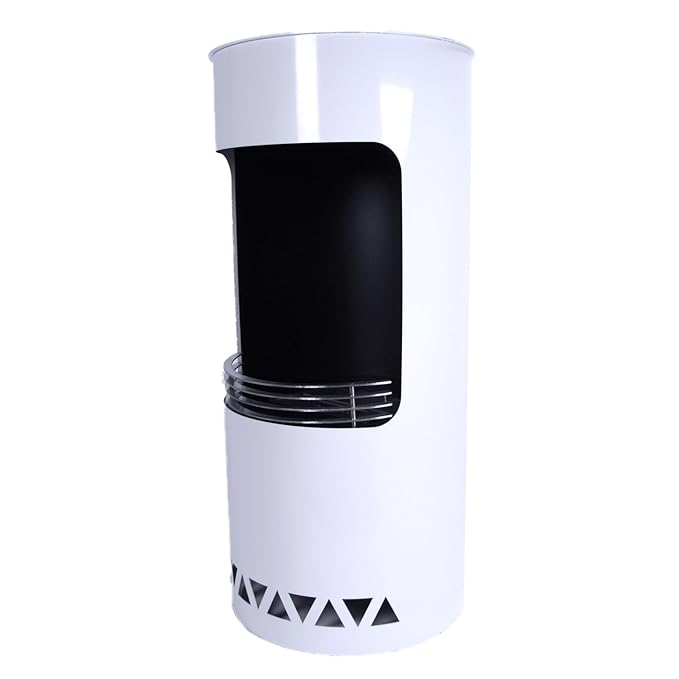 Ethanol Standkamin in Säulenform, Weiß: Amazon.de: Baumarkt