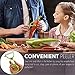 Yakatto Mandoline Slicer - Kitchen Potato Slicer - Vegetable Grater - Food Slicer - Mandolin - Julienne Vegetable Slicer - Cutter for Cucumber, Onion, Cheese with 5 Stainless Steel Blades