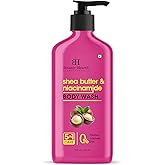 Botanic Hearth Shea Butter & Niacinamide Body Wash – Deeply Nourishing & Renewing Hydrating Shower Gel, Gentle Cleanser, Sulfate & Paraben Free – 16 fl oz
