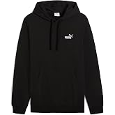 PUMA Mens Essentials No. 1 Logo Hoodie Casual Outerwear Casual - Black