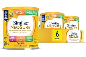 Similac NeoSure Premature Post-Discharge Infant Formula, Baby Formula Powder, 13.1-oz Can, Pack of 6