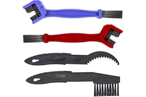 MMOBIEL Motorcycle Chain Cleaning Brush Kit Cleaner for Motorcycle, Bicycle and Mountain Bike – 4 Pcs Cleaning Brush Tool - Bike Cleaning Tool – Bicycle Chain Cleaner