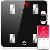 FITINDEX Scale for Body Weight, FSA HSA Eligible, Smart Scales with BMI, Body Fat, Muscle Mass, Highly Accurate Body Composit