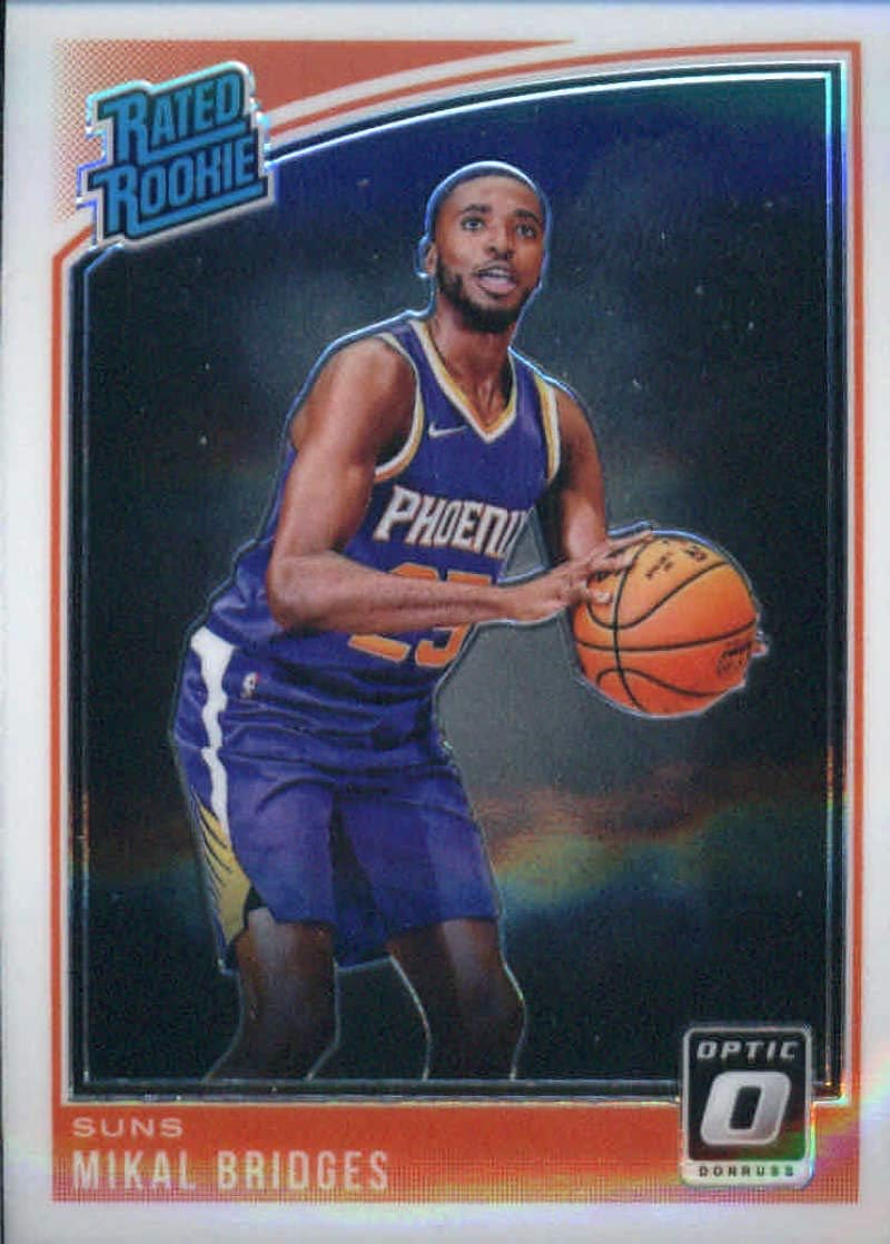 Amazon 2018 19 Donruss Optic 200 Mikal Bridges Phoenix Suns 
