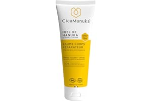 CicaManuka Repairing Body Balm, Moisturizing & Soothing for Dry & Sensitive Skin with 10% Manuka Honey, Shea Butter & Macadam