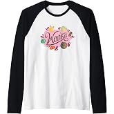 Wonka - Logo &amp; Candy Raglan Baseball Tee