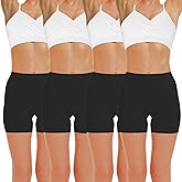 LALESTE Anti Chafing Slip Shorts for Women Under Dress Smooth Seamless Boxer Briefs Long Leg Boyshorts Underwear
