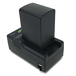 Wasabi Power Battery (2-Pack) and Charger for Canon