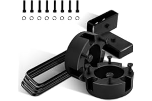 PHILTOP 3" Front and 2" Rear Leveling Lift Kits for 2007-2021 Tundra,3 inch Front and 2 inch Rear Strut Spacer Suspension Lift Kits Fit for 2007-2021 Tundra