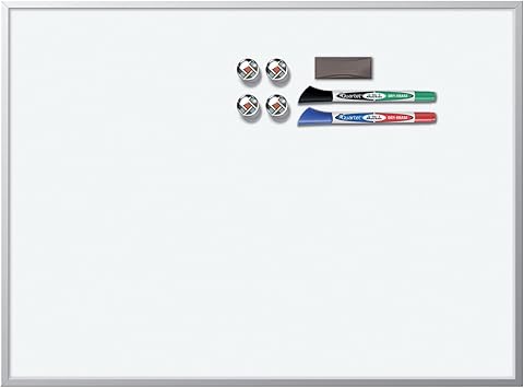 Nobo Magnetische Trocken Abwischbare Tafel 585 X 430 Mm Aluminium Rahmen Inkl Marker Radierer Magneten Und Montage Kit Weiss 1903777 Amazon De Burobedarf Schreibwaren