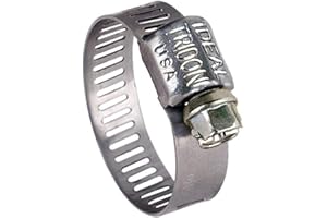 Ideal Tridon 62M3651#36 Stainless Steel Worm Drive Clamp with 300 Stainless Steel Screw, 1-3/4" to 2-3/4" Diameter, 5/16" W (