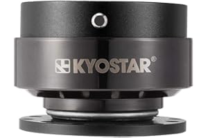 Black Aluminum Black Ring Steering Wheel Quick Release Hub Adapter Boos Kit