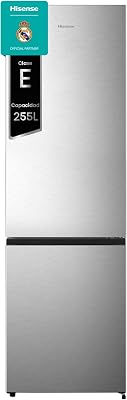 RB329N4ACE - Frigorífico combinado independente, Total No Frost com ventilação de fluxo múltiplo, Inox Look, altura 180 cm, capacidade líquida 255 L