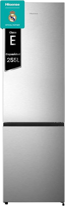 RB329N4ACE - Frigorífico combinado independente, Total No Frost com ventilação de fluxo múltiplo, Inox Look, altura 180 cm, capacidade líquida 255 L
