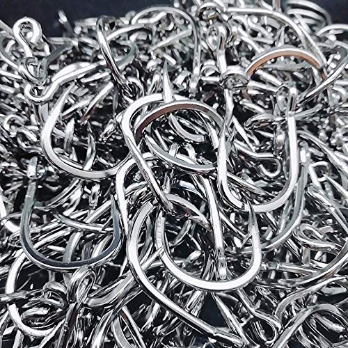 JUJIANFU WJW-YG, Kreis-Haken Jig Heads Edelstahl Angelhaken Live Bait Angelhaken Süßwasser Salzwasser Sea Fishing… – Bild 7