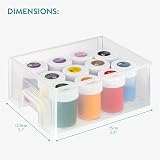 Navaris 4 Large Interlocking Plastic Storage Drawers Small Parts Organiser view 2