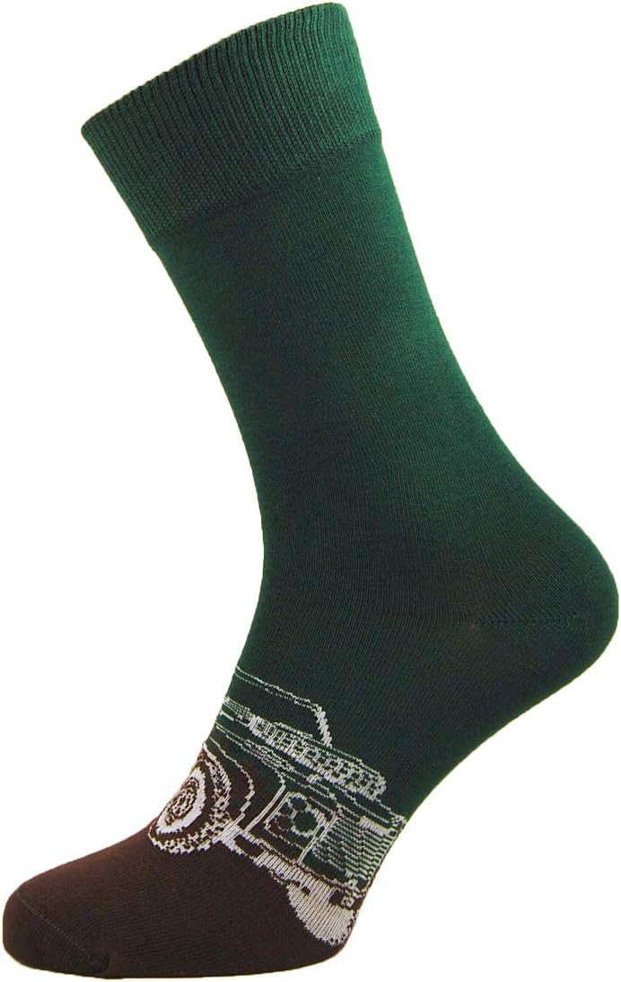 1 Pair Men's 'Legendary Off Roader' socks, size UK 7-11/Euro 41-46/US 8-12