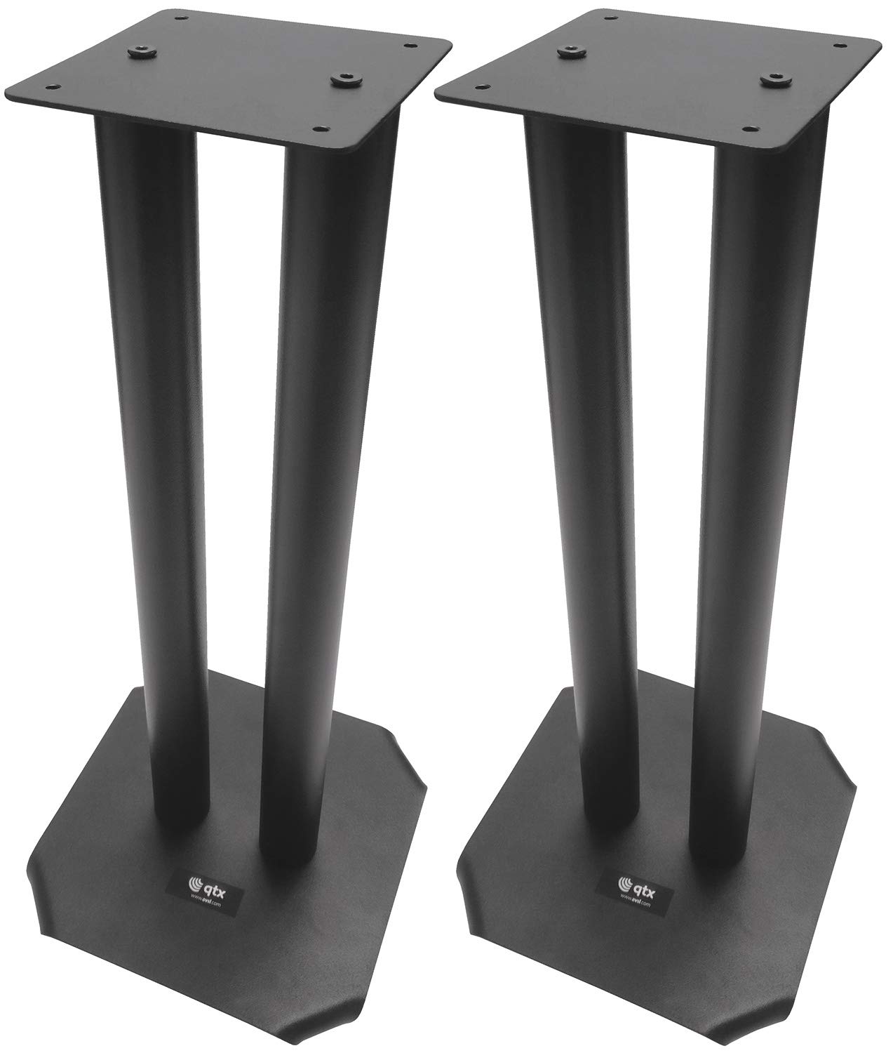 QTX | Stylish Studio Monitor Stands Supplied in pairs | 50cm
