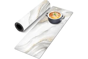 Thermo Heat Resistant Table Runner and Trivet for Hot Dishes - Waterproof Hot Plates to Protect Table and Countertop - Kitche