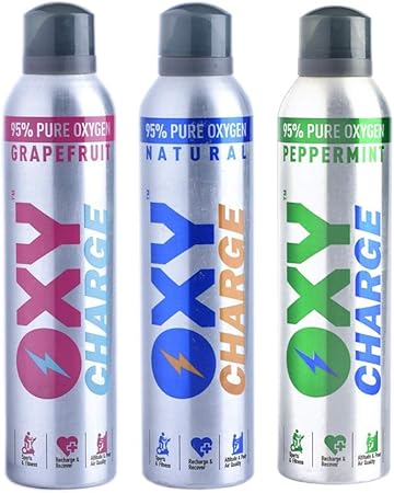 Portable Oxygen Cylinder OXYCHARGE Combo Pack of 3's