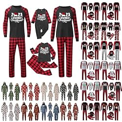 Christmas Pajamas for Family Pjs Matching Sets for