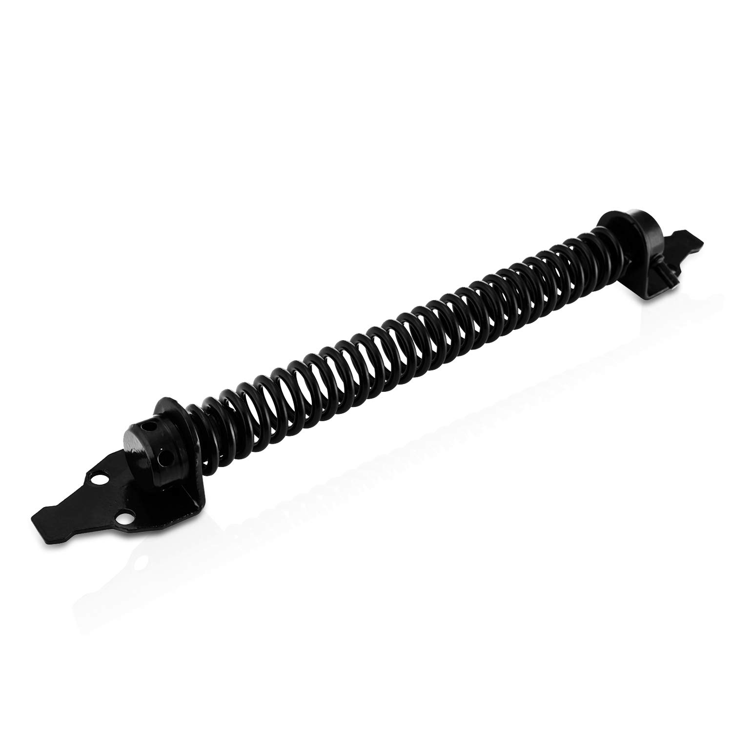 XFORT® Black Gate Spring, Automatic Door Closer with Black Powder Coating to Resist Corrosion and Protect Against The Weather, Suitable for External Use As an Outdoor Gate Closer Or Door Closer