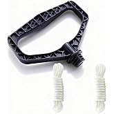 TKCBCD Recoil Starter Handle with Pull Cord 145mm 4mm | Gasoline Engine Start Pull Handle &amp; Rope, Generator Lawn Mower Trimmer Snowblower Engine Starter String 2PCS Pull Cord