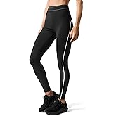 Tapata Women's Workout Leggings High Waist Tummy Control Side Striped Athletic Running Yoga Pants