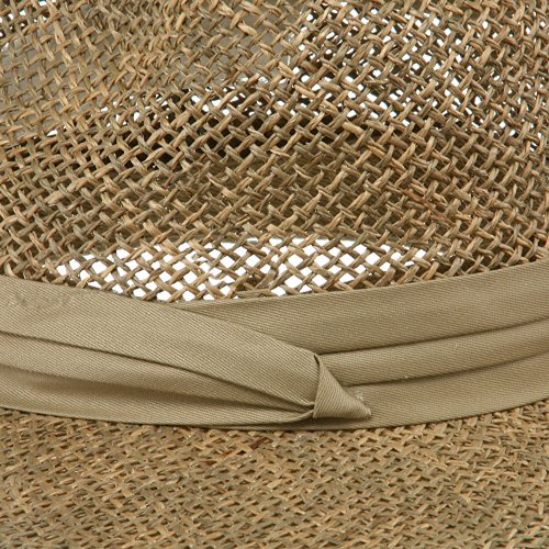 Safari Straw Hat - Khaki Band OSFM