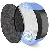 LEVOIT LV-H132 Replacement Filter, Genuine LV-H132-RF Air Purifier Filters, High-Efficiency Activated Carbon for Removal of Smoke, Odor, Allergens, Pollen, 1 Pack