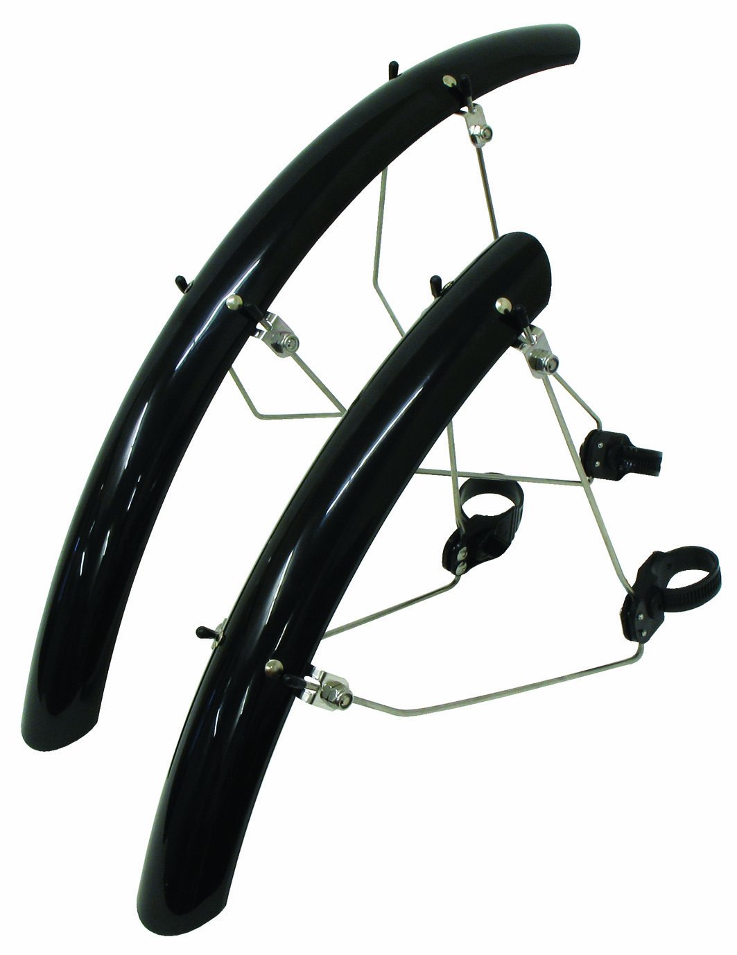 ETC Quick Release 700C Mudguard Set - Black