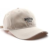 VPTMRP Boston Hat Unisex Soft Baseball Cap Dad Hat Adjustable Trucker Cap