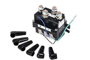 BENEFAST 12V 500 AMP Unversal Winch Solenoid Relay Contactor for HEAVY DUTY UPGRADE ALBRIGHT EQUIV