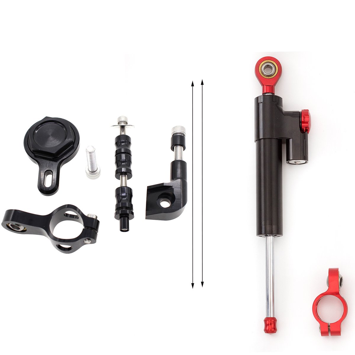 Zx14r Accessories Steering Damper Stabilizer Mount Bracket Kit For