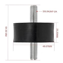 2X Engine TOP Motor Mount Rubber Compatible with