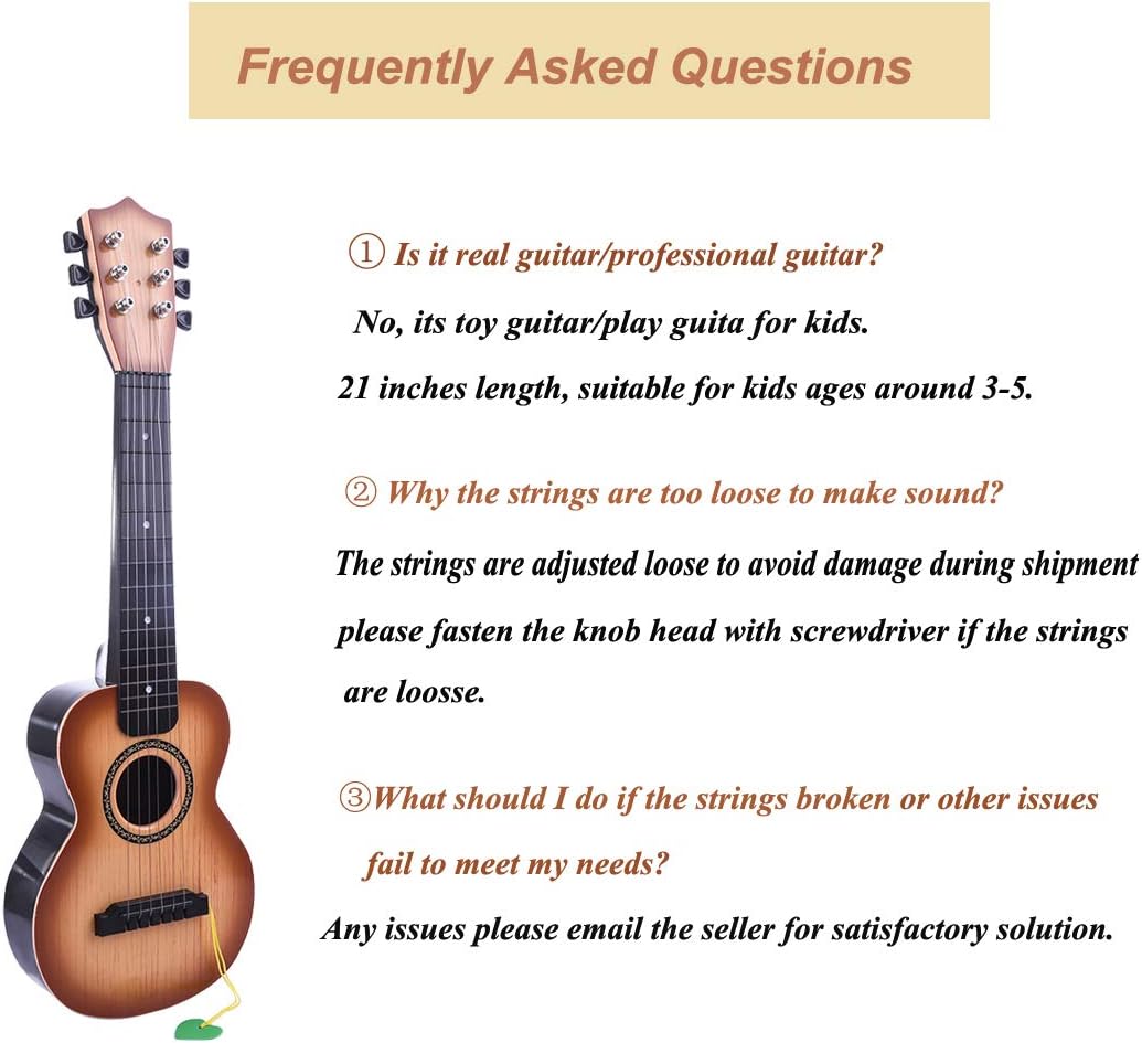 real guitar for toddler