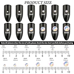 Flatback Hotfix Rhinestones Glass Round Crystals