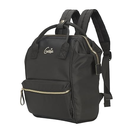 Genie 14 Ltrs Black Casual Backpack (Stun 1701 Black)