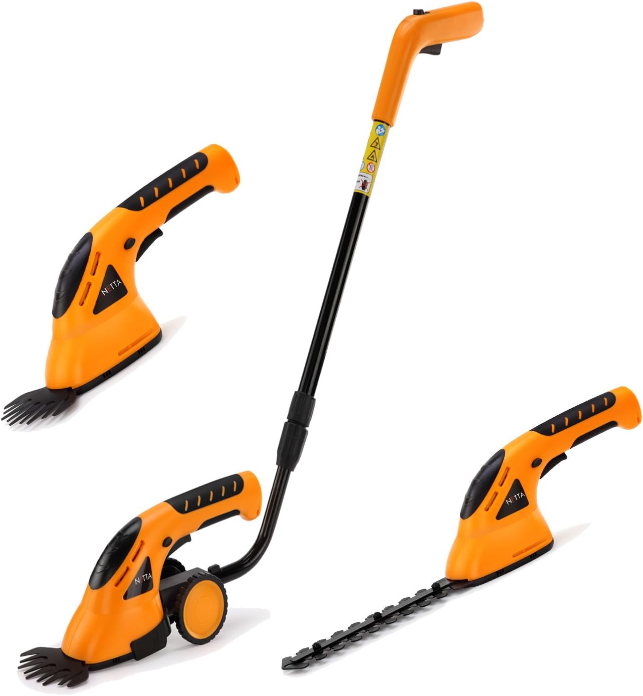NETTA Cordless Grass And Hedge Trimmers Amazon.co.uk Garden & Outdoors