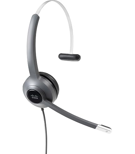 Amazon.com: Cisco Headset 521, Wired Single On-Ear 3.5mm Headset