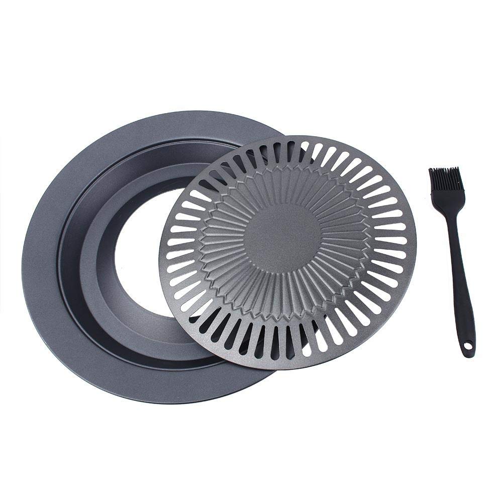 Kitchen Roasting Tin Heavy Duty Nonstick Roaster Cookware Roasting Disk Roasting Pan 12.4 * 9.84 inches