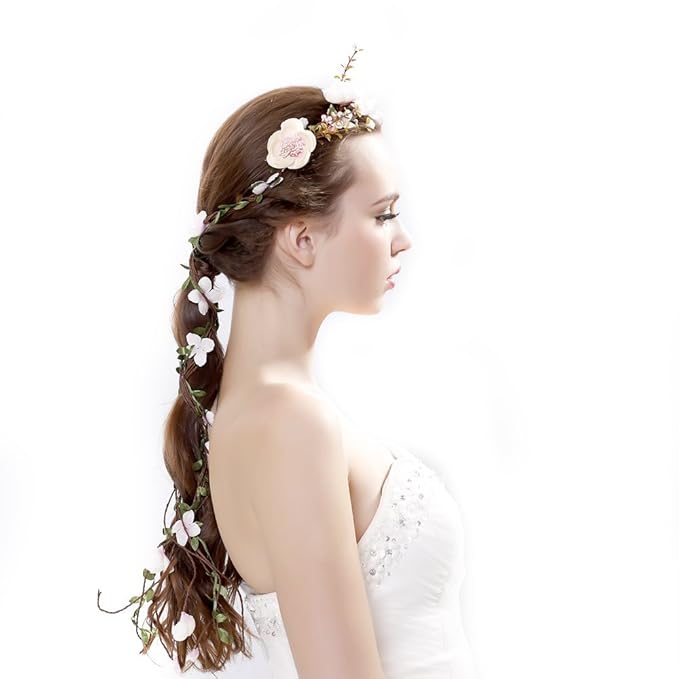10 Floral Hair Crown Ideas Perfect for a Garden Wedding Look