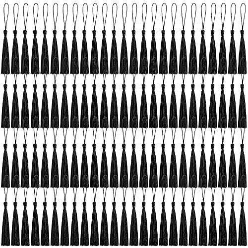 100 Pcs Bookmark Tassels for Crafts Keychain