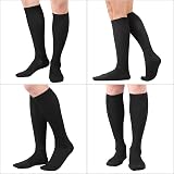 DRESHOW Compression Socks for Men Women Multicolor Athletic Running Flight view 2