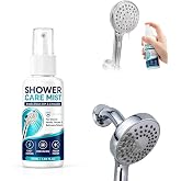 Fast-Acting Shower Limescale Remover Spray，50ml | 2027 New Multipurpose Limescale Remover Spray for Showerheads and Faucets, Shower Care Mist for Bathroom