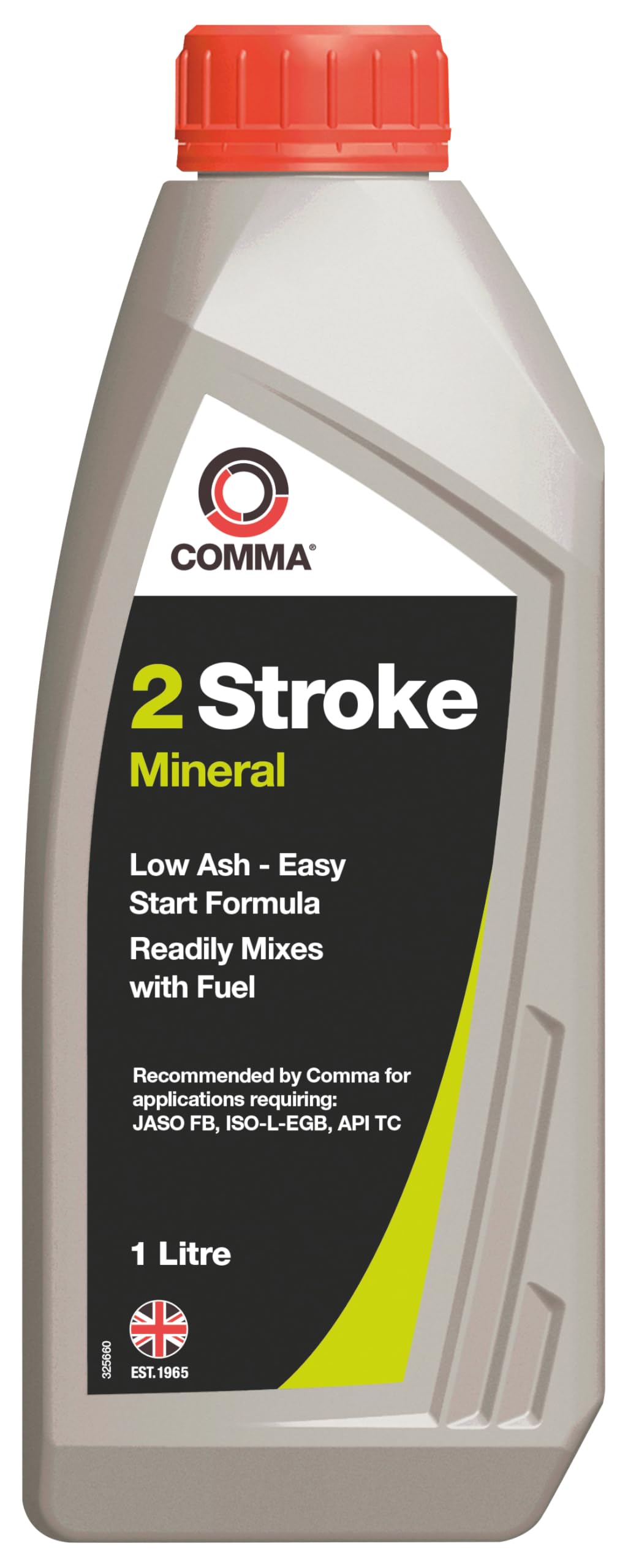 Comma TST1L Two Wheel 2 Stroke Mineral, 1 Liter, Black
