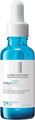 La Roche-Posay Hyalu B5 Pure Hyaluronic Acid Serum for Face, Vitamin B5 + Hyaluronic Acid + Madecassoside, Hydrating Serum Visibly Plumps Skin, Sensitive Skin Safe, Anti Aging, Oil-Free