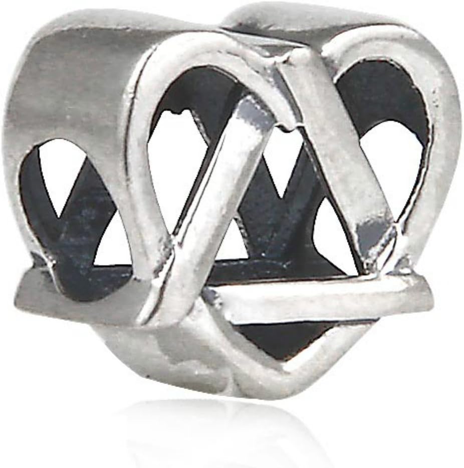 Chic Charms Reflections Adoption Symbol 925 Sterling Silver Charm Bead